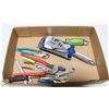 Image 1 : "POLICE SEIZURE" FLAT OF ASSORTED HAND TOOLS