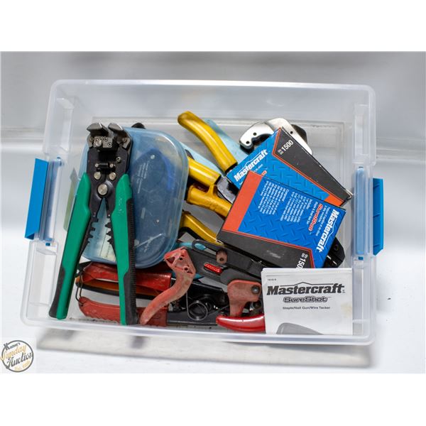 LOT OF ELECTRICAL TOOLS