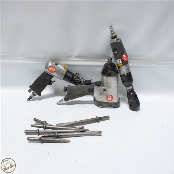 LOT OF AIR TOOLS