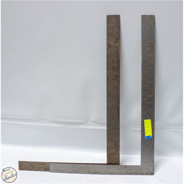 LOT OF 2 CARPENTER SQAURE