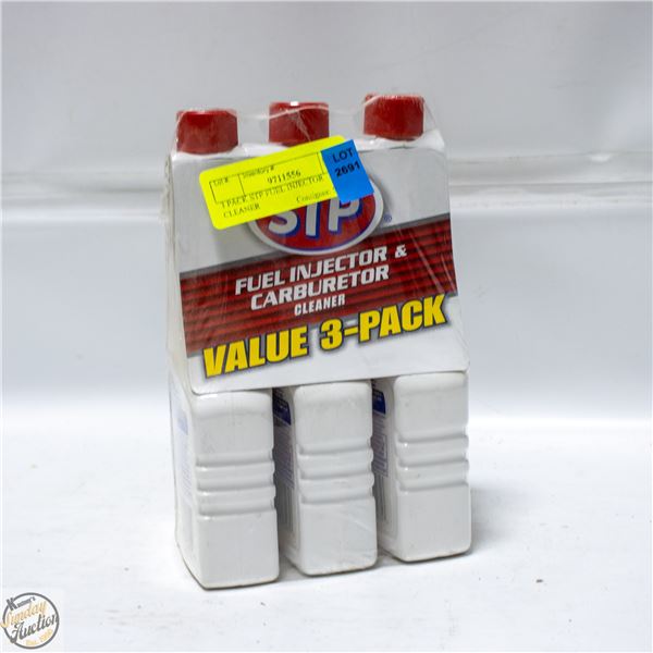 3 PACK STP FUEL INJECTOR CLEANER