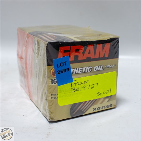SEALED FRAM XG3980 OIL FILTER