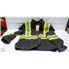 Image 1 : "POLICE SEIZURE" SAETY JACKET WITH HI VIS STRIPING