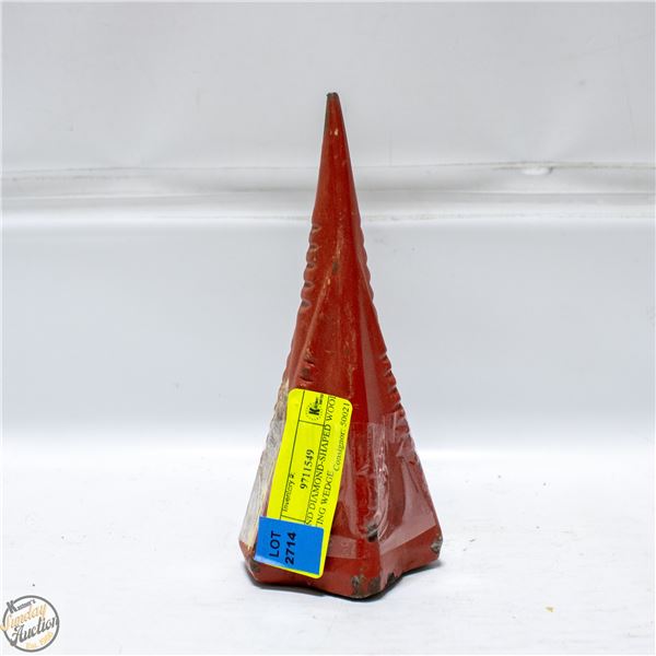 4-POUND DIAMOND-SHAPED WOOD SPLITTING WEDGE
