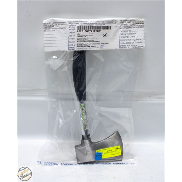 "POLICE SEIZURE" CERTIFIED HATCHET