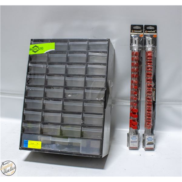 BIT CASE WITH TOOL HANGERS
