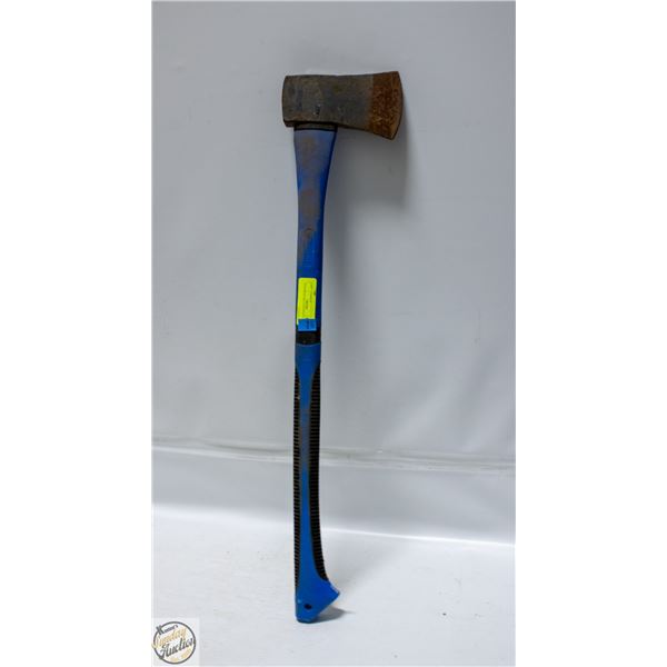 POWERFIST BLUE HANDLED AXE