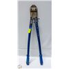 Image 1 : "POLICE SEIZURE" 30" LONG BOLD CUTTERS BLUE
