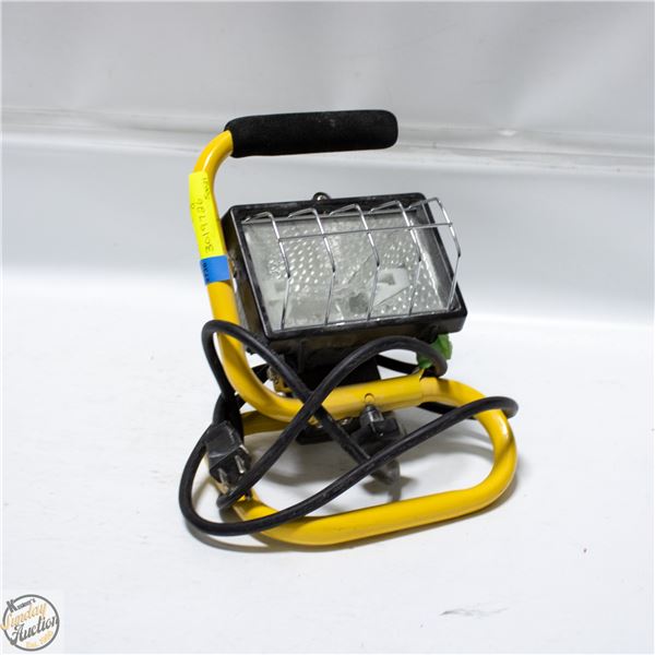 HALOGEN WORK LIGHT YELLOW