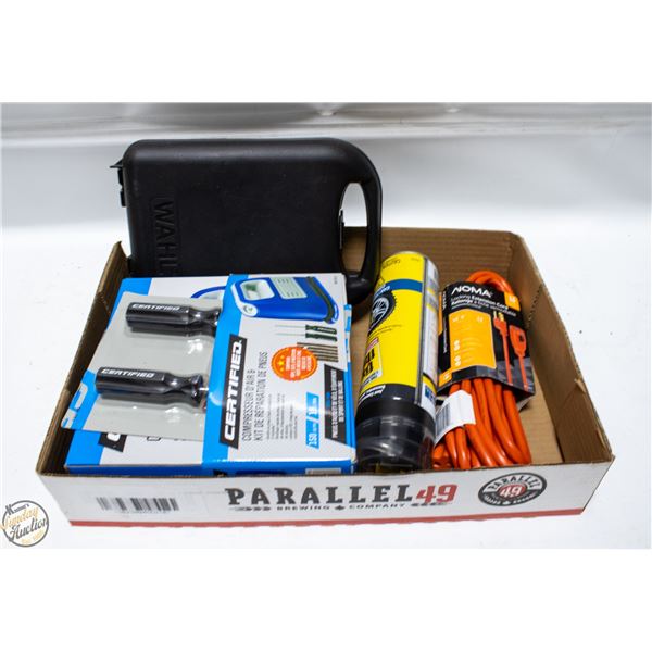 "POLICE SEIZURE" FLAT OF ROADSIDE EMERGENCY TOOLS