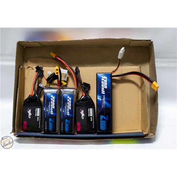 LOT OF SMALL BATTERIES