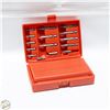 Image 1 : RED DRILL BIT CASE 3 SIDED FOLDING 43 BITS