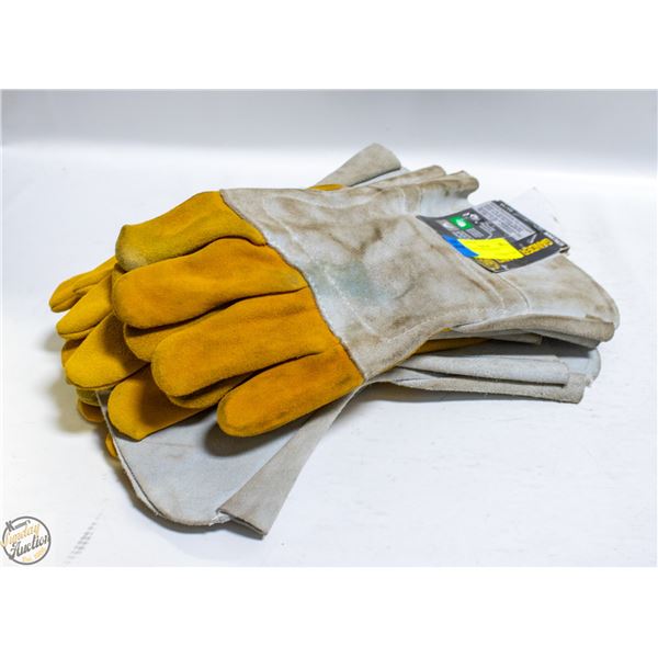5 PAIRS WELDING GLOVES