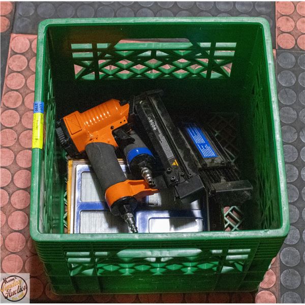 BRAD NAILER WITH PACKS OF NAILS