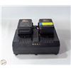 Image 1 : 2 WORX 4AH 20 VOLT WORK SHARE BATTERIES