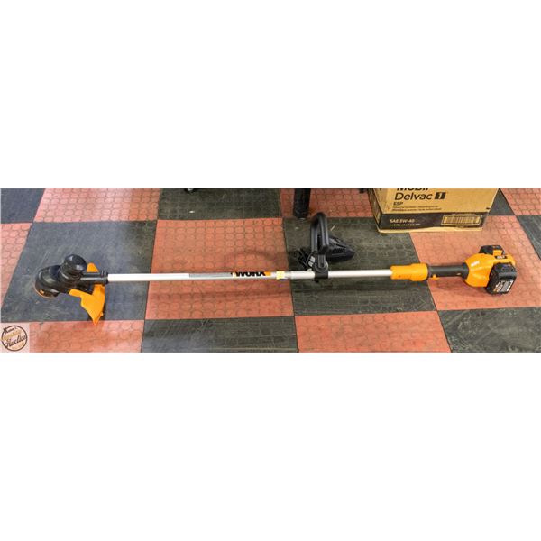 WORX 40 VOLT CORDLESS TRIMMER WITH