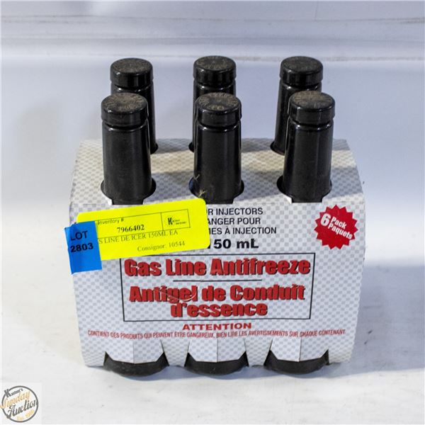 6PK GAS LINE DE ICER 150ML EA