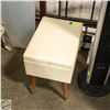 Image 1 : VINTAGE 1960'S OTTMAN SEWING STORAGE FOOTSTOOL,