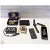 Image 1 : BOX OF 2 KNIVES 3 WATCHES 2 WAJETS