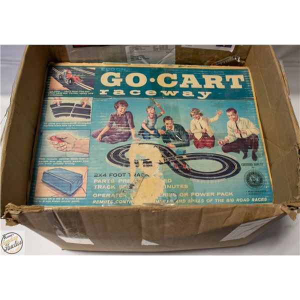 VINTAGE ELDON GO-CART RACE TRACK & EXTRA TRACK