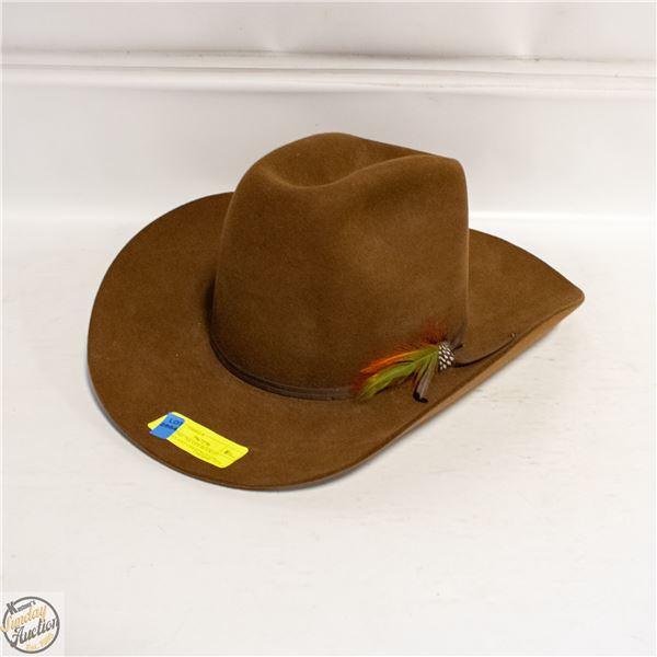 BILTMORE "SILVER BUCKLE" WESTERN HAT CHESTNUT COL.