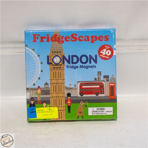 SEALED LONDON FRIDGE MAGNETS