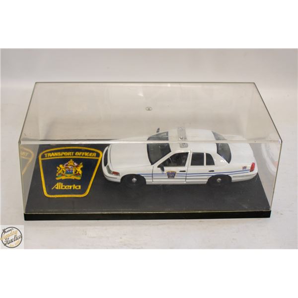 1/18 SCALE ALBERTA TRANSPORT OFFICER DIE CAST CAR