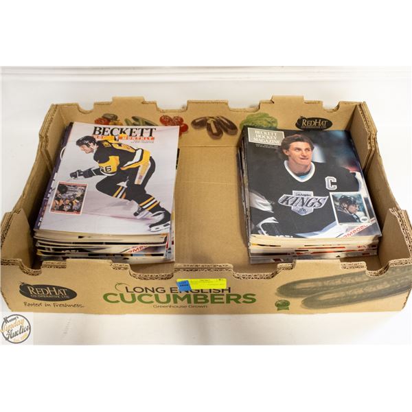 32 OF BECKETT HOCKEY MAGAZINES