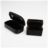 Image 3 : 2pc Antique Lacquered Wood Snuff Boxes