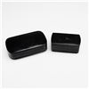 Image 4 : 2pc Antique Lacquered Wood Snuff Boxes