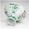 Image 3 : Chinese Porcelain Hand-Decorated Raised Stem Bowl
