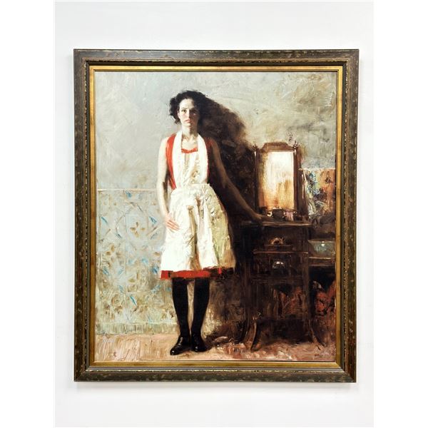 Pino Daeni (Italian-American, 1939-2010), Giclee on Canvas, Signed