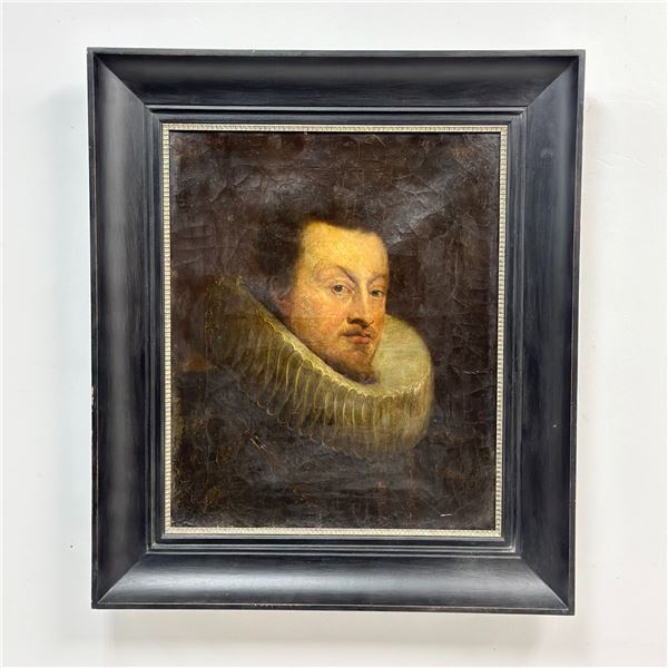 After Anthony van Dyck (Flemish, 1599-1641) Oil on Canvas, Portrait of Jean de Montfort