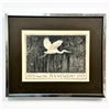 Image 1 : Carl Paul Jennewein (German-American, 1890-1978), Heron in Flight, Drawing on Paper, Signed