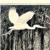 Image 2 : Carl Paul Jennewein (German-American, 1890-1978), Heron in Flight, Drawing on Paper, Signed