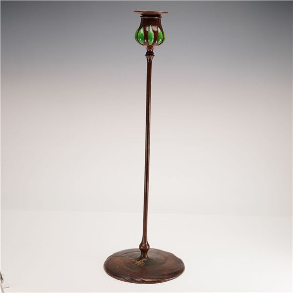 Tiffany Studios Root Candlestick
