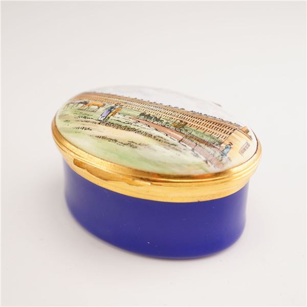 English Hand Painted Treasure Box, The Royal Crescent Hotel