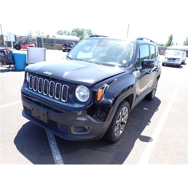 2017 Jeep Renegade RUNS WITH MECHANICAL PROBLEMS