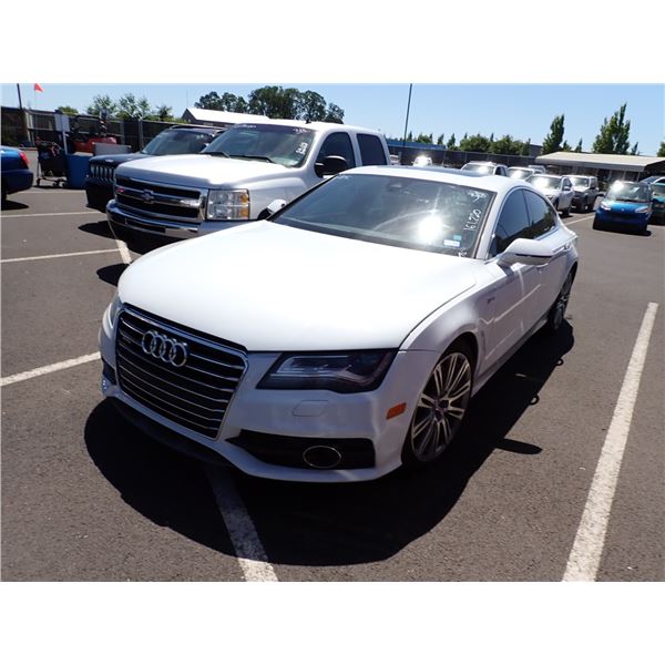 2012 Audi A7 RUNS WITH MECHANICAL PROBLEMS
