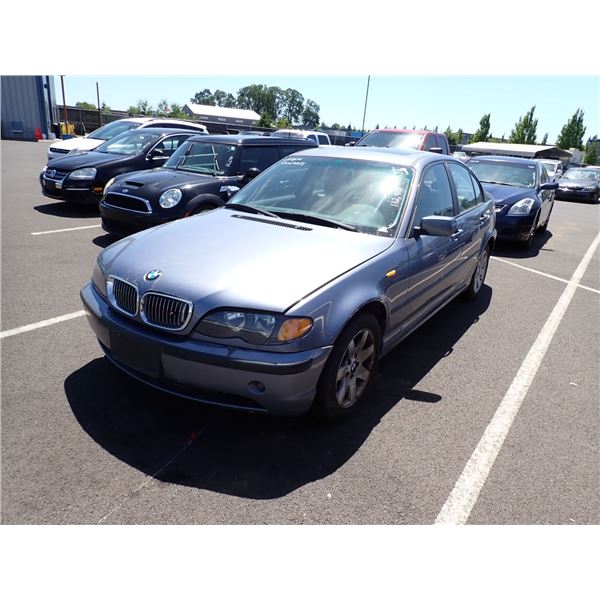 2003 BMW 325i RUNS WITH MECHANICAL PROBLEMS