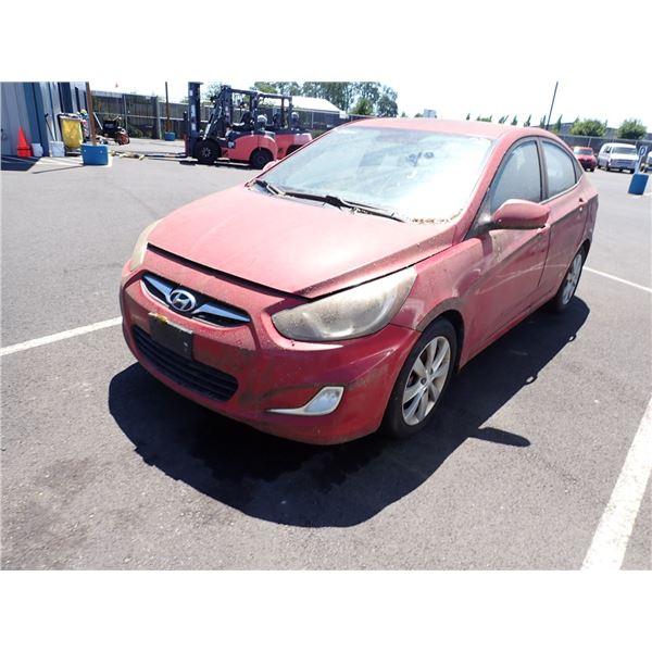 2012 Hyundai Accent RUNS WITH MECHANICAL PROBLEMS