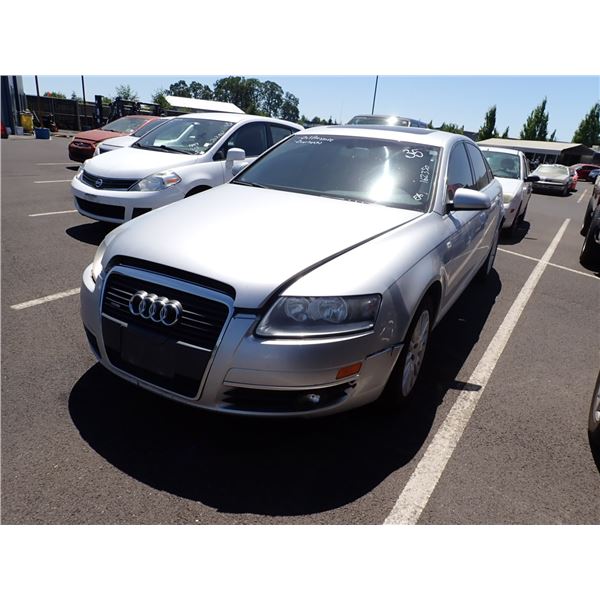 2007 Audi A6 RUNS WITH MECHANICAL PROBLEMS