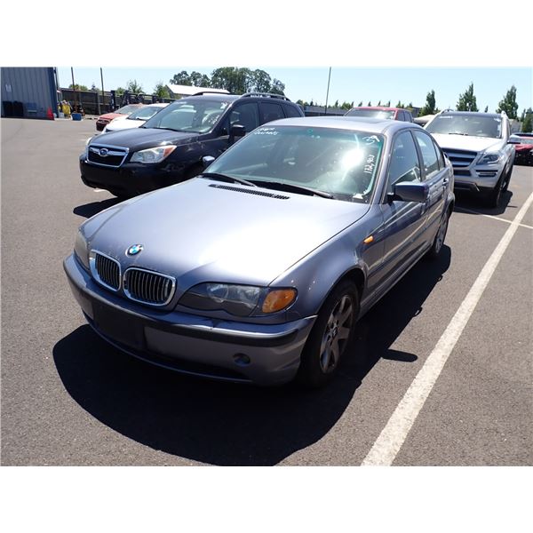2003 BMW 325i RUNS WITH MECHANICAL PROBLEMS