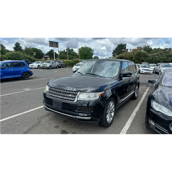2013 Land Rover Range Rover