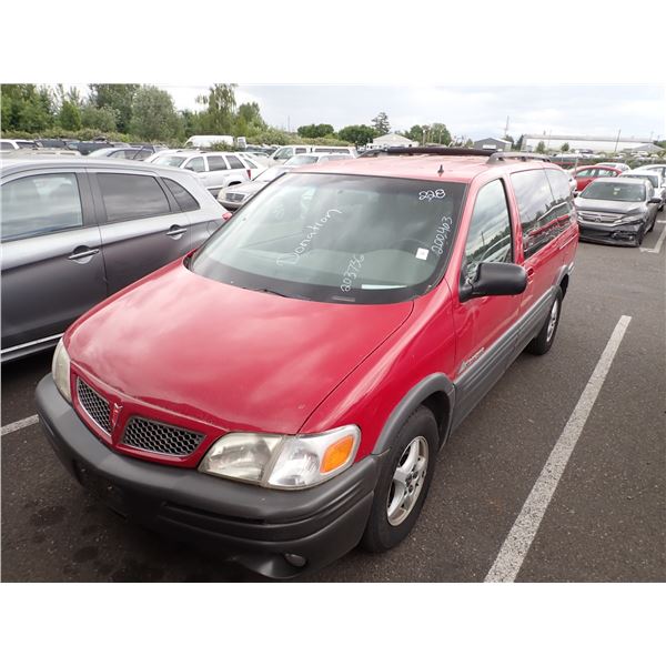 2001 Pontiac Montana