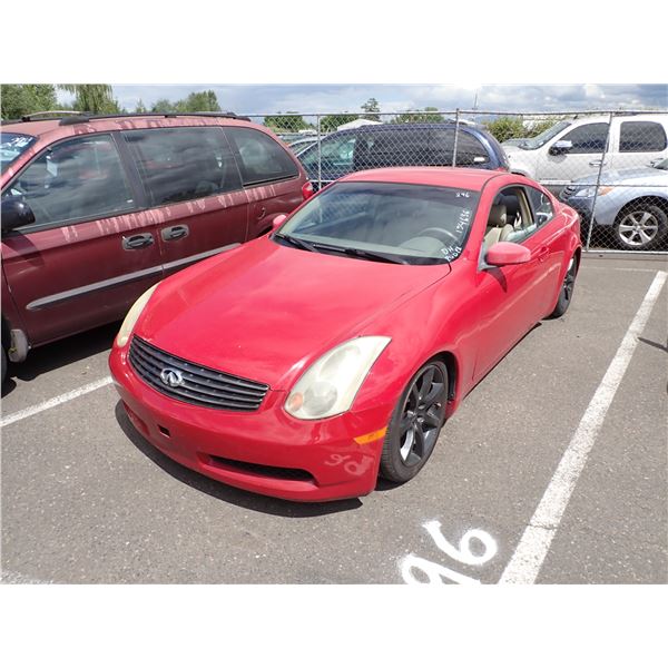 2003 Infiniti G35