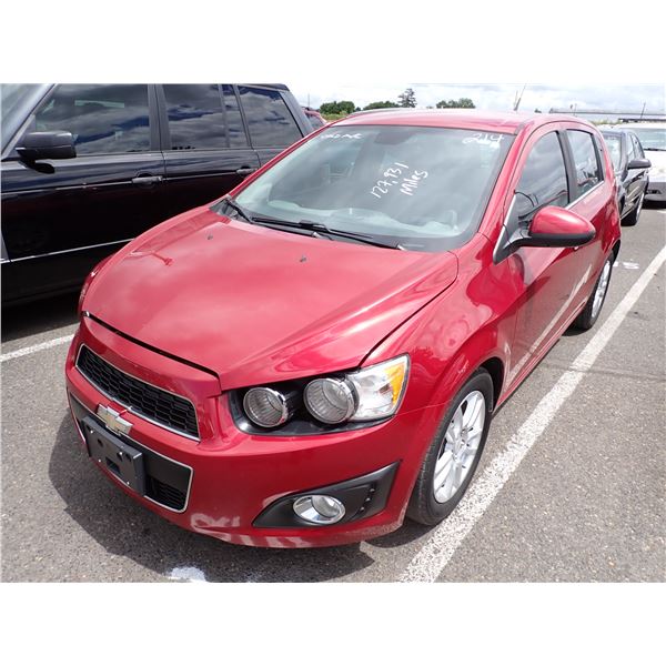 2012 Chevrolet Sonic