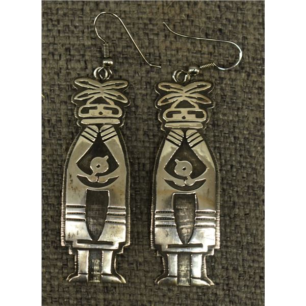 HOPI EARRINGS (SIGNED)