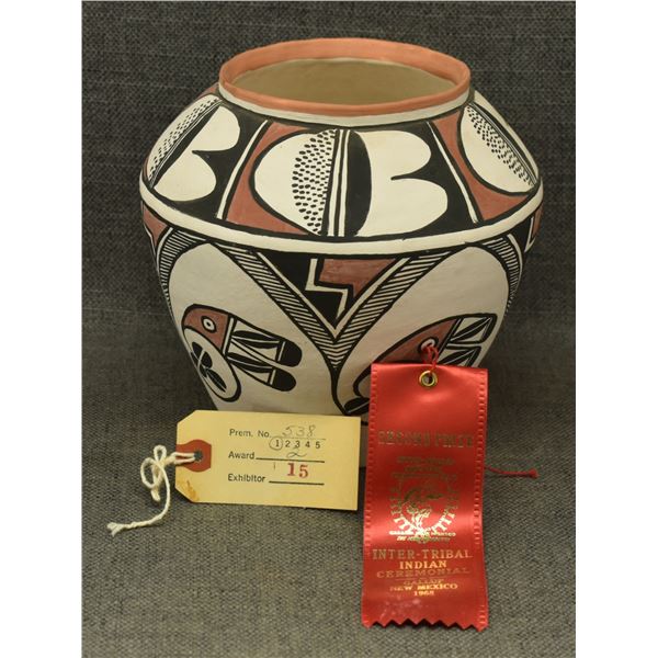ISLETA POTTERY OLLA (LUCY R JOJOLA)