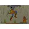 Image 4 : NAVAJO PAINTING (HARRISON BEGAY)